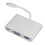 3-in-1 Typ-C-HUB USB3.0 PD VGA Adapter 2