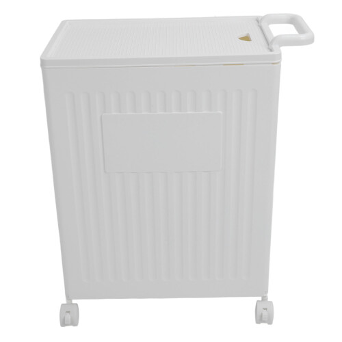 (White) Yogamatte-Ständer mit Rädern Eck-Organizer Gelb 2