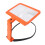 (Orange) Nekvergrootglas 5X 48 LED Oranje 4