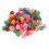 100x Mini haarclips kleurrijk accessoire 3