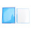 (Transparent Blue) Acryl Wimperbox Waterdicht Stofvrij 3