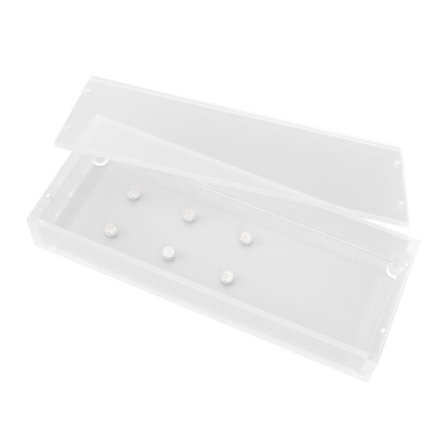 Porta Pinzette Magnetico Acrilico Trasparente 1