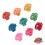 100x Mini haarclips kleurrijk accessoire 5
