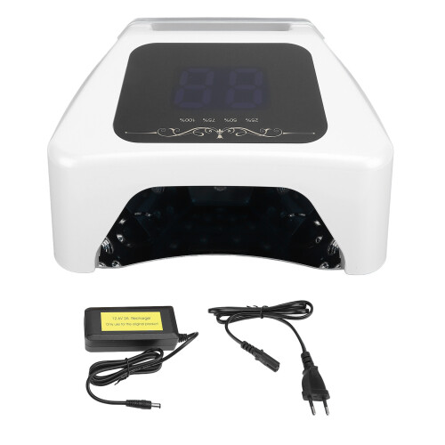 (EU Plug) UV LED Nagellamp 72W Auto Sensor Gel Lamp 4 Timers EU