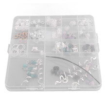 Dreadlock Rings Haar Braid Clips Zilver