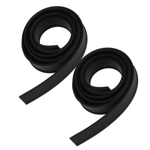 2x Squeegee Rubber Blades Cut-to-Size for Windows & Glass 2