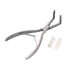 Pinza Chiusura Extensions Capelli Nastro Acciaio Inox