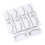100x Eyebrow Ruler PVC Measuring Shaper Adhesive Sticker 5