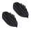 (Black) 2x Foldable Pink Nail Tool Organizer 3