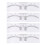 100x Eyebrow Ruler PVC Measuring Shaper Adhesive Sticker 2