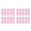 20x Silicone Eyelash Perm Pads Reusable Lash Lifting Rods 5