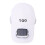 (White) Solar-Lüfter-Hut mit breiter Krempe UV-Schutz USB-Laden Rosa 2