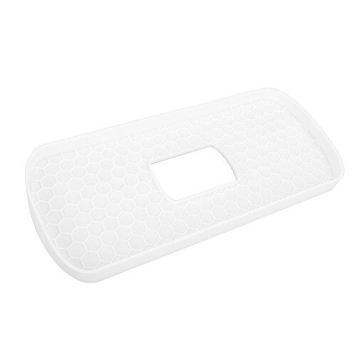 (White) Silikon-WC-Spülkasten-Ablage rutschfest grau 1