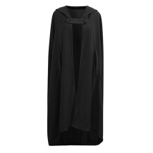 Dames Winter Capuchon Mouwloos Lange Cape Cosplay Bovenkleding