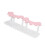 8-Hole Pink Lash Tweezer Holder 4