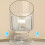 360 Draaibare Make-up Organizer Transparant Groot 4