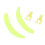(Yellow) Gele siliconen wimperseparator 2