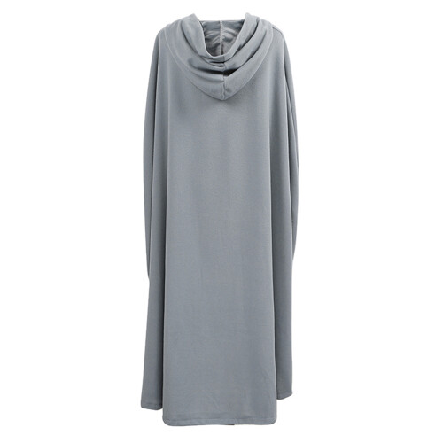 Dames winter cape met capuchon, mouwloos, knoopsluiting, cosplay 2