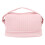 Borsa Trucco Aperta Impermeabile Doppio Strato Rosa 1