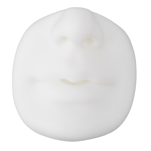 (White) Zacht Wit Silicone Lip/Neus Model voor Piercing