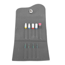 16-Gats Nagelboor Bits Opbergtas 9st