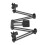 Flexible Dual Arm Flash Bracket Cold Shoe 5