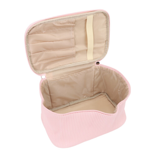Roze reistoiletzak waterdicht PU-leer 2