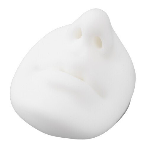 (White) Zacht Wit Silicone Lip/Neus Model voor Piercing 2