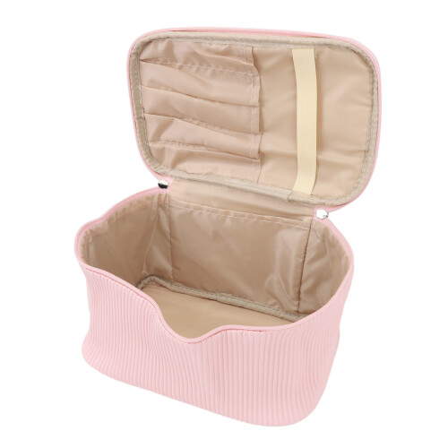 Roze reistoiletzak waterdicht PU-leer 1