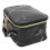 Large Waterproof Marble PU Leather Toiletry Bag Black 4