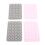4pz Custodia Silicone Ventosa Supporto Multi Rosa Grigio 4