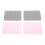 4pz Custodia Silicone Ventosa Supporto Multi Rosa Grigio 2