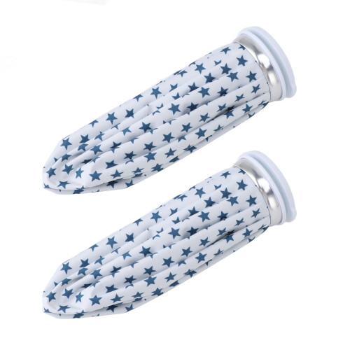 2pcs Reusable Ice Bag Hot/Cold Compression Medium 1