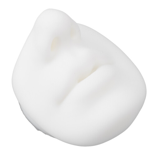 (White) Zacht Wit Silicone Lip/Neus Model voor Piercing 1