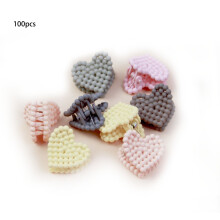 (I) 100x Mini Haarklemmen Vlecht Bloem Vrucht Kleurrijk