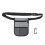 (Grey) Grijs waterdicht nurse pouch met mesh 1