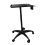 Carrello Salone Regolabile con Portasciugacapelli Nero 4