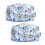 (B25) 2 Stück Cartoon-Windelbeutel 3D wasserdicht mit Griff 4