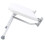 Opvouwbaar antislip aluminium douchestoel 3