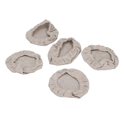 5x Sauerteig-Ansatzglas Tuchabdeckungen Elastisch 3-4 Zoll 2