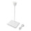 UV LED Nagellamp 20W 360 Verstelbare Spiegel 60S Timer Wit 1