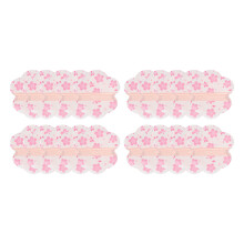 (Pink) 20PCS Armpit Sweat Absorbing Pads Single Use Underarm Shields Pink