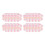 (Pink) 20x Einweg-Achselschutz-Pads Rosa 1