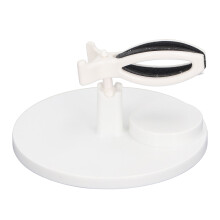 (White) Verstellbarer Lackflaschenhalter, sparsam, schwarz