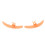 (Orange) Siliconen Wimperseparator Oranje 4