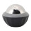 Eis-Massage-Rolle Edelstahl Grau/Schwarz 2