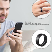 Smart Ring Fitness Tracker IPX8 Waterproof 350mAh
