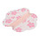 (Pink) 20x Einweg-Achselschutz-Pads Rosa 5