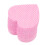 500 Pad Cotone Rosa Pulizia Colla Unghie 3