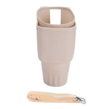 (Khaki) Cover Borraccia Cachi Copertura Fondo Antirumore